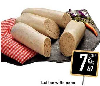 Cora Luikse Witte Pens aanbieding