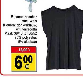 Blouse Zonder Mouwen