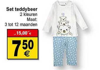 Set Teddybeer