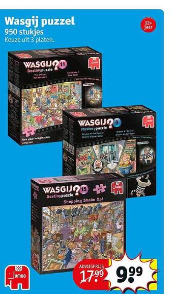Kruidvat Wasgij Puzzel aanbieding