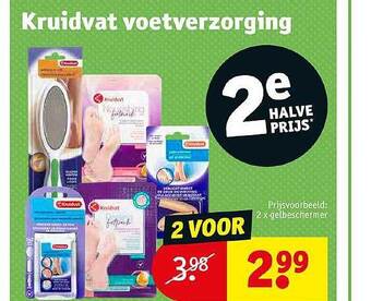 Kruidvat Kruidvat Voetverzorging aanbieding