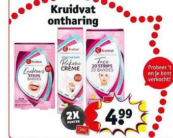 Kruidvat Kruidvat Ontharing aanbieding