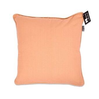 Leen Bakker Sierkussen Tivoli - perzikkleur - 45x45 cm - Leen Bakker aanbieding