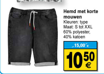 Cora Hemd met Korte Mouwen aanbieding