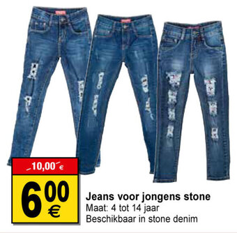 Cora Jeans voor Jongens Stone aanbieding