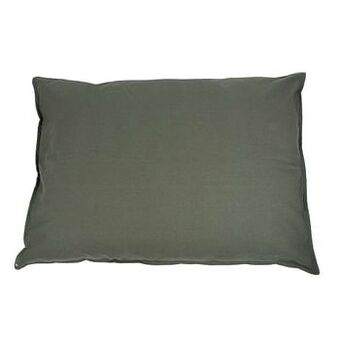 Leen Bakker Kussen Tivoli XL - groen - 100x70 cm - Leen Bakker aanbieding