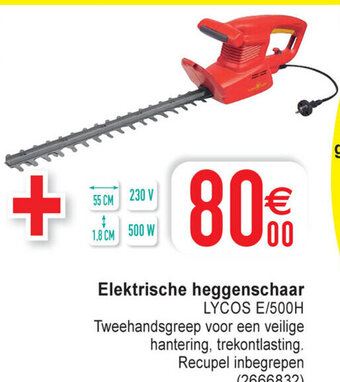 Cora Elektrische Heggenschaar aanbieding