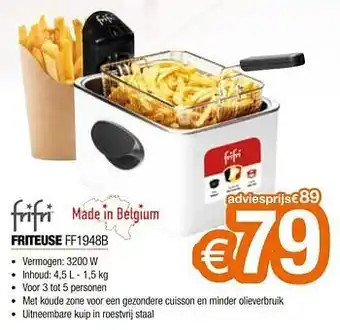 Frifri friteuse ff1948b