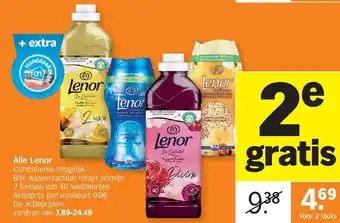 Albert Heijn Alle Lenor 2 Stuks aanbieding