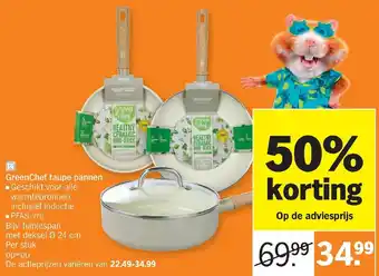 Albert Heijn GreenChef Taupe Pannen aanbieding