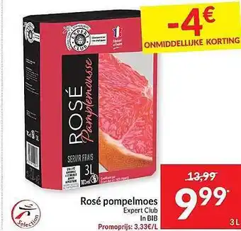 Intermarché Rosé Pompelmoes aanbieding