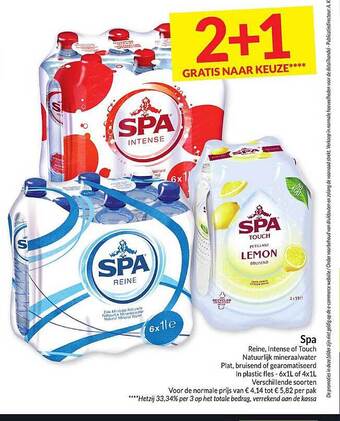 Intermarché Spa aanbieding