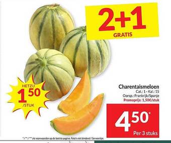 Intermarché Charentaismeloen aanbieding