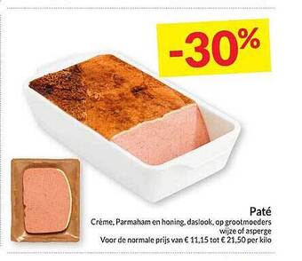 Intermarché Paté aanbieding