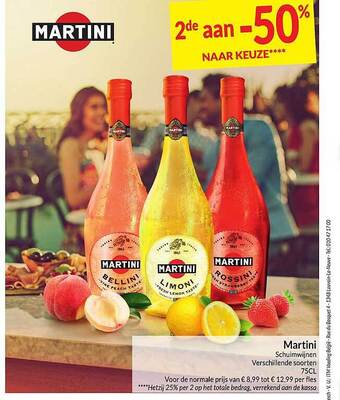 Intermarché Martini aanbieding