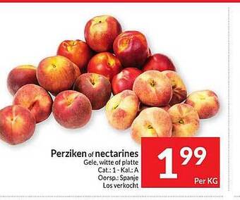 Intermarché Perziken Of Nectarines aanbieding