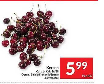 Intermarché Kersen aanbieding