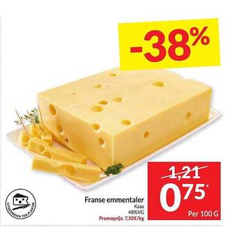 Intermarché Franse Emmentaler aanbieding