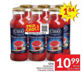 Intermarché Cirio aanbieding