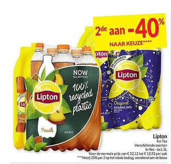 Intermarché Lipton aanbieding