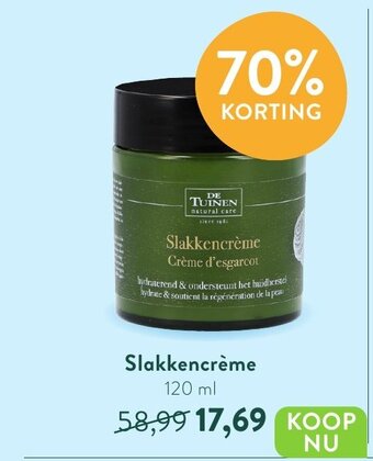 De Tuinen Slakkencreme 120 ml
