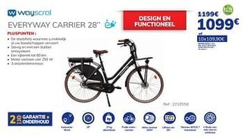 Wayscral everyway carrier 28``