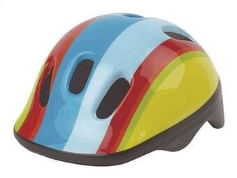 Dreamland Polisport Kinderfietshelm Rainbow 44-48 cm aanbieding