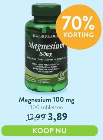 Magnesium 100 mg