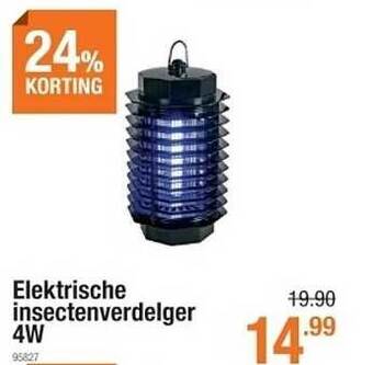Elektrische Insectenverdelger 4w