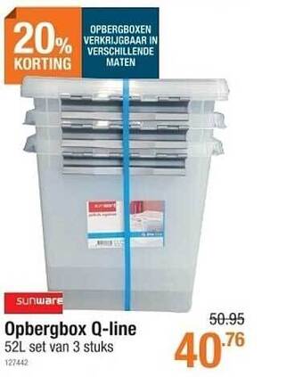 Opbergbox Q-line
