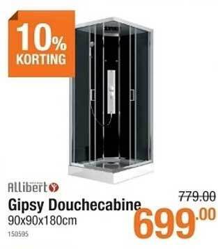 Cevo Allibert Gipsy Douchecabine aanbieding