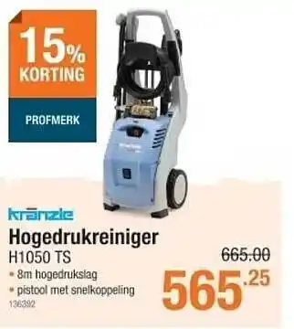 Kranzle Hogedrukreiniger