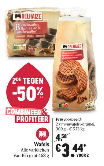 Delhaize Wafels aanbieding