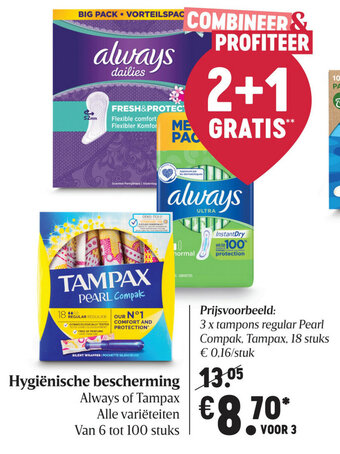 Delhaize Hygiënische bescherming aanbieding