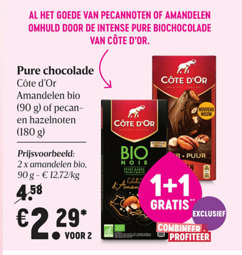 Delhaize Pure chocolade aanbieding