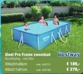 Bestway Steel Pro Frame zwembad