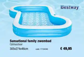 Bestway Sunsational family zwembad
