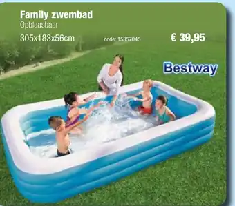 Europoint Bestway Family zwembad aanbieding