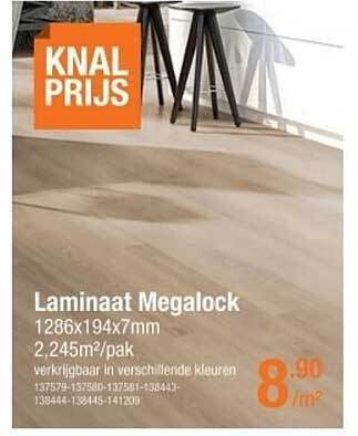 Laminaat Megalock