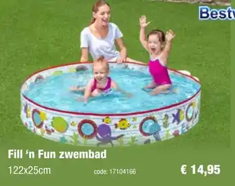 Europoint Bestway Fill 'n Fun zwembad aanbieding