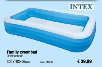Europoint Family zwembad aanbieding