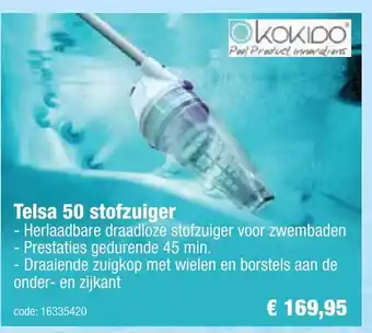 Europoint Telsa 50 stofzuiger aanbieding