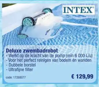 Europoint Deluxe zwembadrobot aanbieding