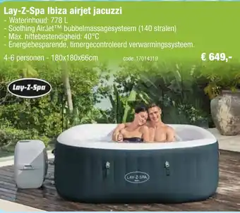 Lay-Z-Spa Ibiza airjet jacuzzi