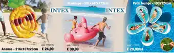 Europoint Intex Ananas - 216x107x23cm aanbieding