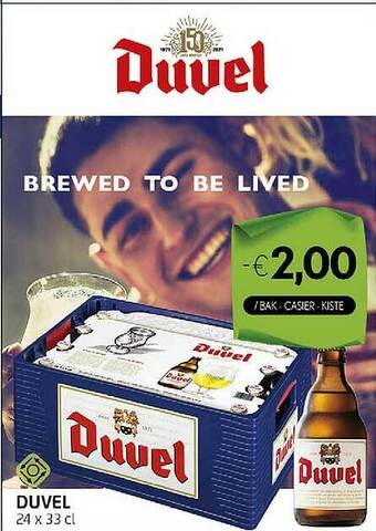 BelBev Duvel aanbieding