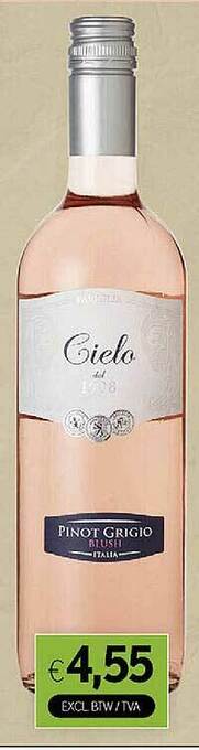 Cielo pinot grigio blush