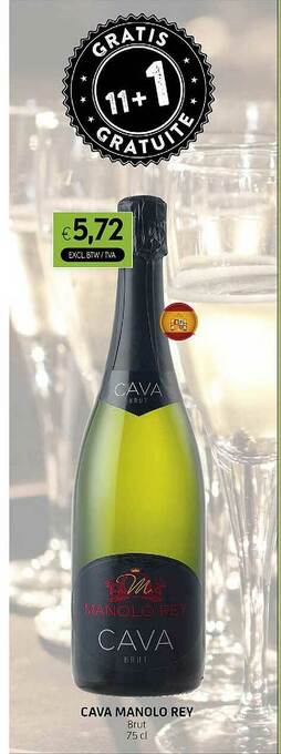 BelBev Cava manolo rey aanbieding