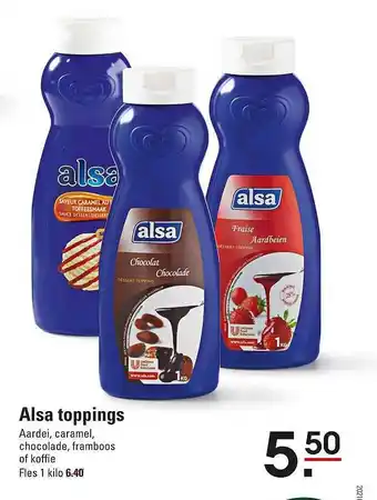 Alsa toppings