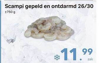 Bon Ap Scampi Gepeld En Ontdarmd aanbieding